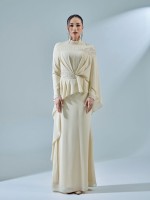 ERANI DRESS - SOFT YELLOW ERANI DRESS - SOFT YELLOW