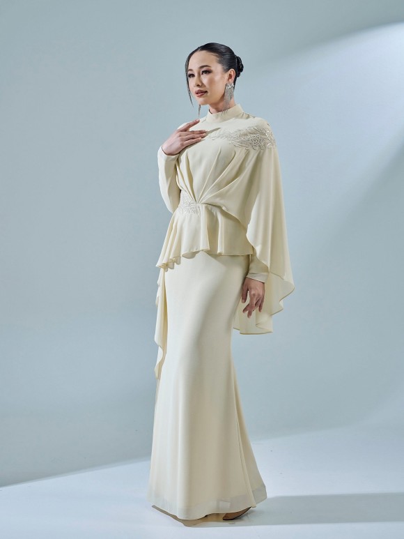 ERANI DRESS - SOFT YELLOW ERANI DRESS - SOFT YELLOW