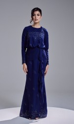 RESTA DRESS - NAVY BLUE RESTA DRESS - NAVY BLUE