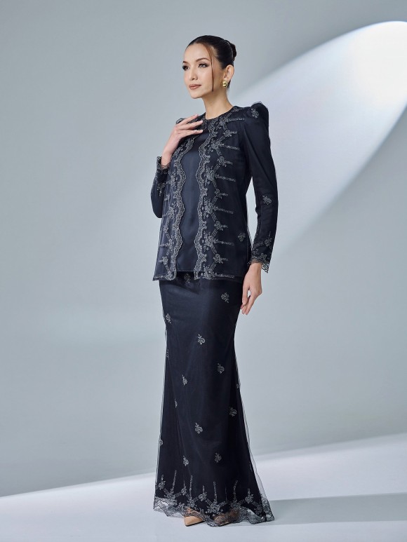 PREEYA KURUNG - BLACK PREEYA KURUNG - BLACK