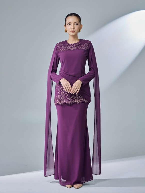 KISYA KURUNG - DARK PURPLE KISYA KURUNG - DARK PURPLE