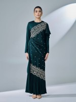 KASTIYA DRESS -EMERALD TEAL KASTIYA DRESS -EMERALD TEAL