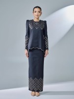 WARDAH KURUNG - BLACK WARDAH KURUNG - BLACK