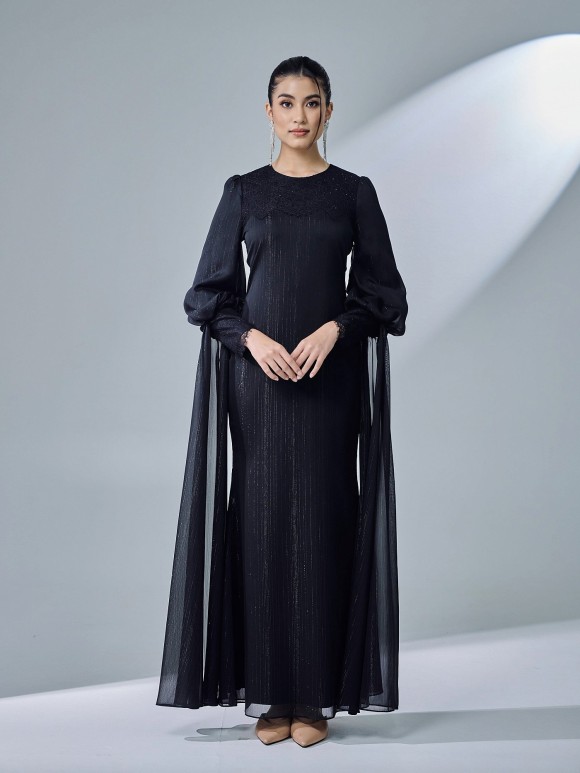 TIERA DRESS - BLACK TIERA DRESS - BLACK