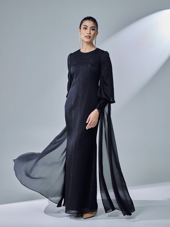 TIERA DRESS - BLACK TIERA DRESS - BLACK