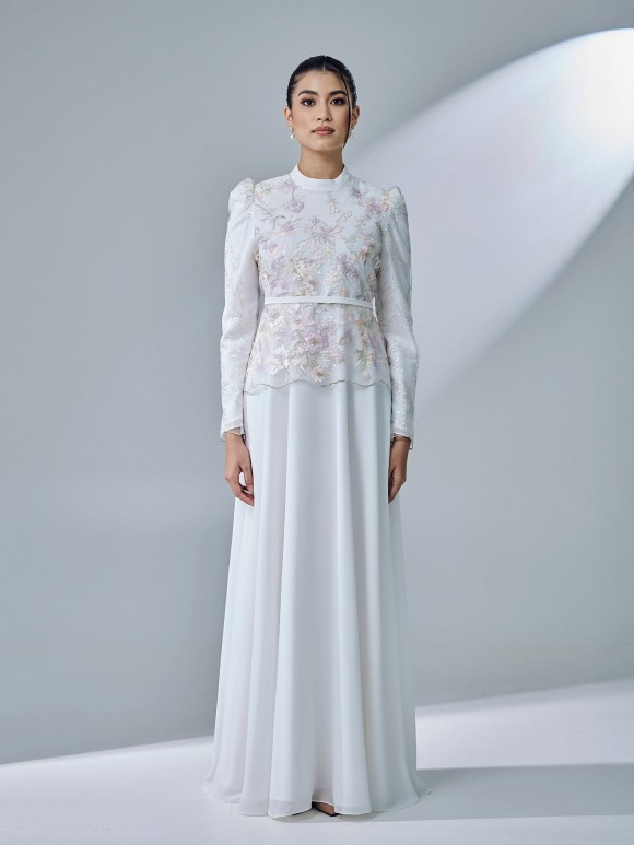 LOWELLA DRESS - OFF WHITE LOWELLA DRESS - OFF WHITE