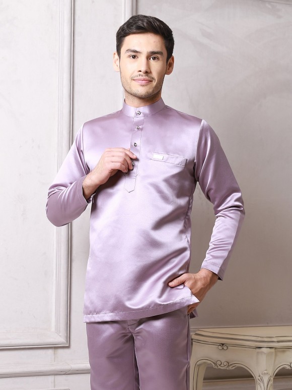 KHALIF BAJU MELAYU - DUSTY PURPLE KHALIF BAJU MELAYU - DUSTY PURPLE