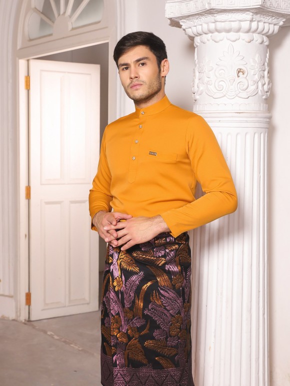 J.ARMANI BAJU MELAYU 2.0 - MUSTARD GOLD J.ARMANI BAJU MELAYU 2.0 - MUSTARD GOLD