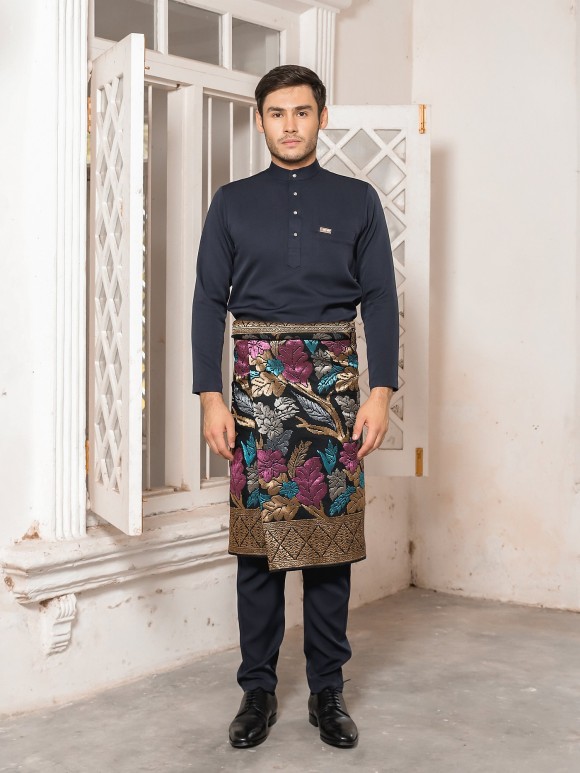J.ARMANI BAJU MELAYU 2.0 - DARK NAVY J.ARMANI BAJU MELAYU 2.0 - DARK NAVY
