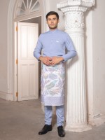 J.ARMANI BAJU MELAYU 2.0 - DUSTY BLUE J.ARMANI BAJU MELAYU 2.0 - DUSTY BLUE