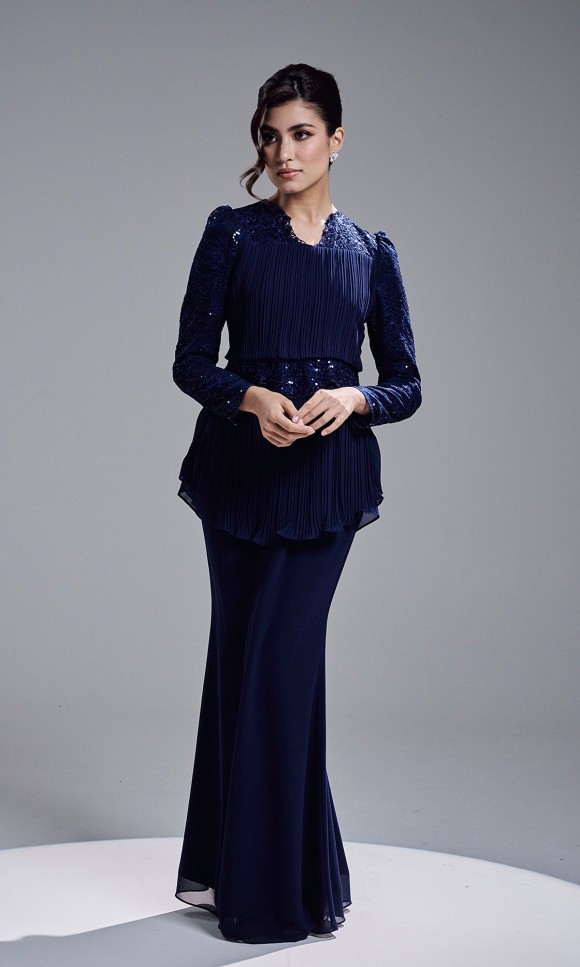 HANNAH KURUNG - NAVY HANNAH KURUNG - NAVY