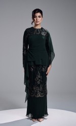 ESRIANA KURUNG - DARK GREEN ESRIANA KURUNG - DARK GREEN