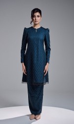 CELINE KURUNG - TEAL BLUE CELINE KURUNG - TEAL BLUE