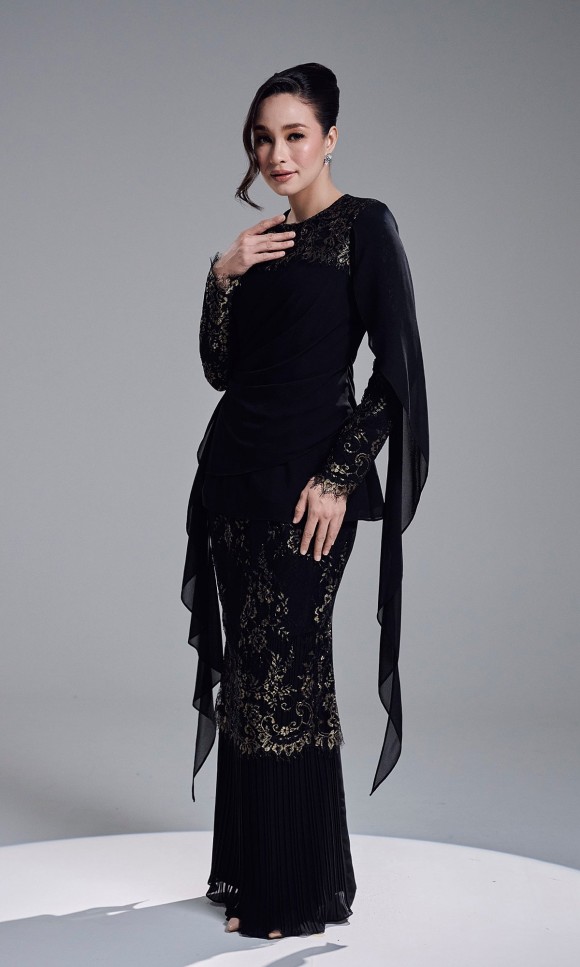 ESRIANA KURUNG - BLACK ESRIANA KURUNG - BLACK