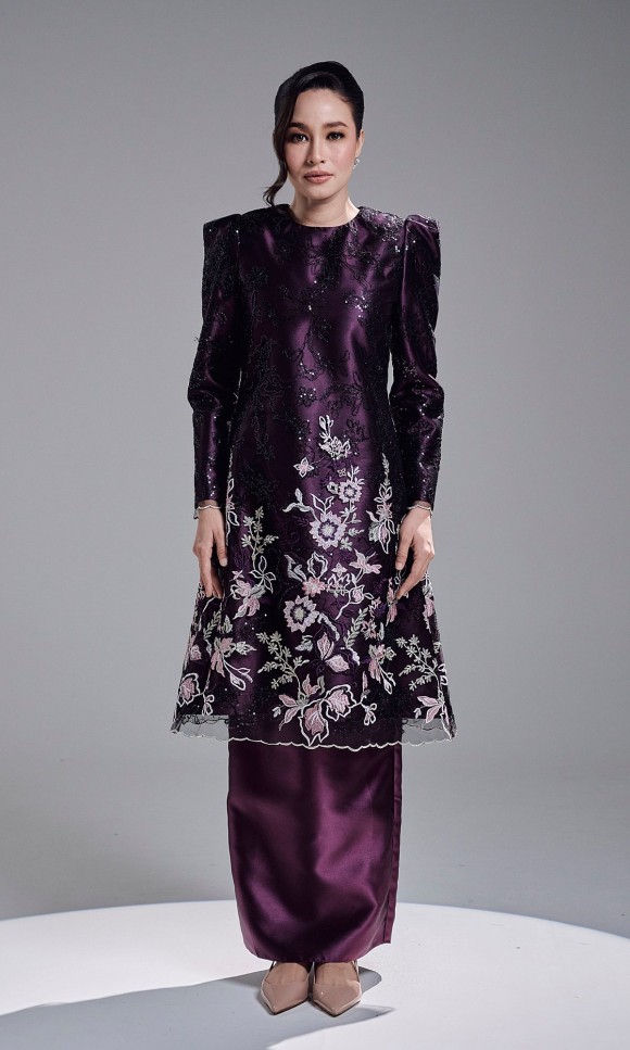 ESTELLA KURUNG 2.0 - DARK PURPLE ESTELLA KURUNG 2.0 - DARK PURPLE