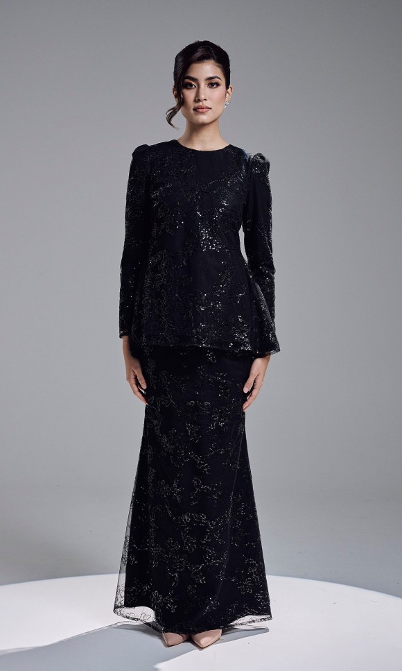 DELISHA KURUNG - BLACK DELISHA KURUNG - BLACK