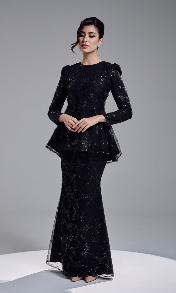 DELISHA KURUNG - BLACK DELISHA KURUNG - BLACK