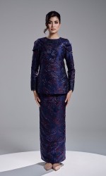 ALANEY KURUNG - NAVY ALANEY KURUNG - NAVY