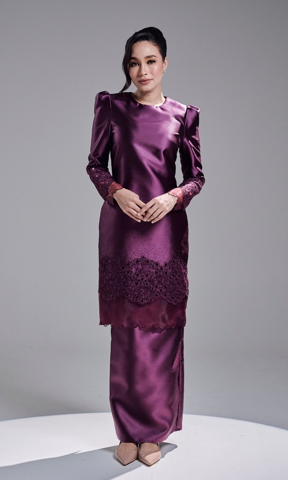 ESTERINA KURUNG - DARK PURPLE ESTERINA KURUNG - DARK PURPLE