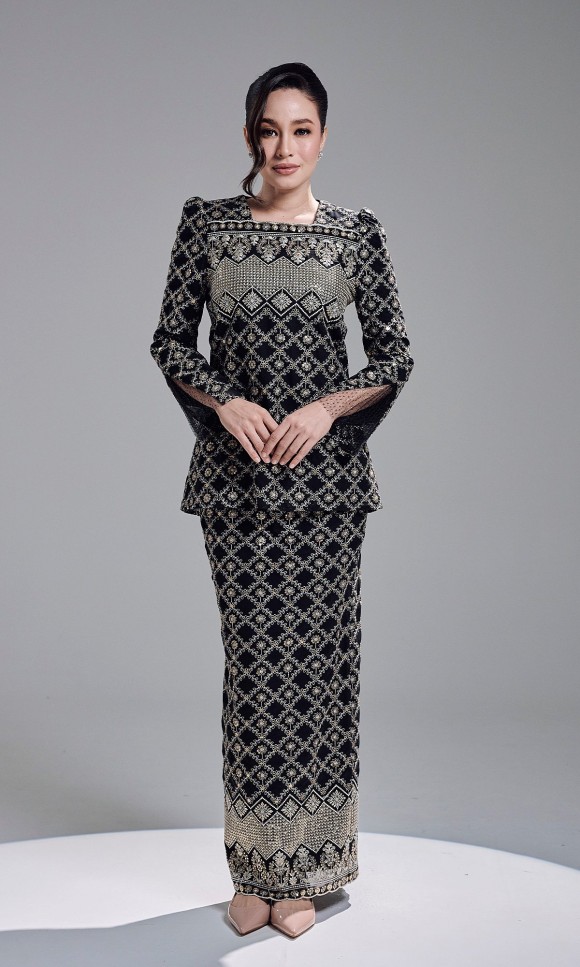 ESHANA KURUNG - BLACK ESHANA KURUNG - BLACK