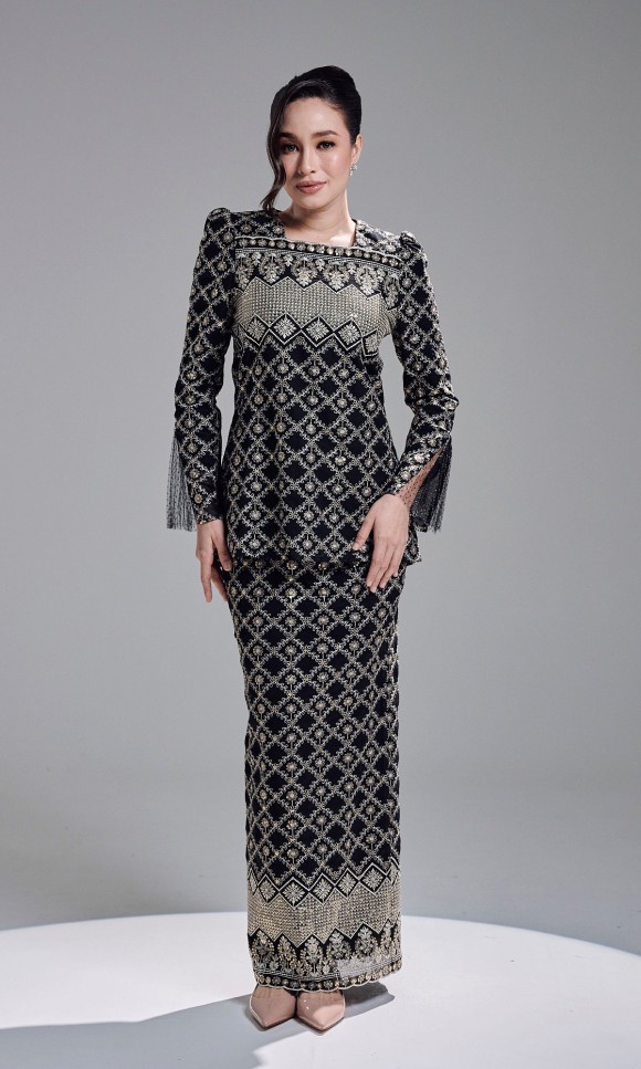 ESHANA KURUNG - BLACK ESHANA KURUNG - BLACK