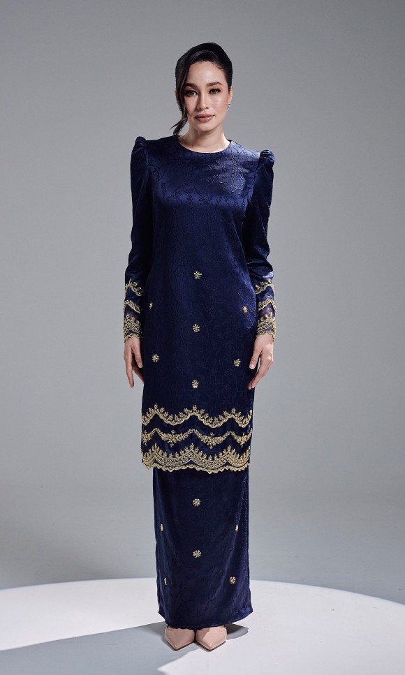 RISHANA KURUNG - NAVY RISHANA KURUNG - NAVY