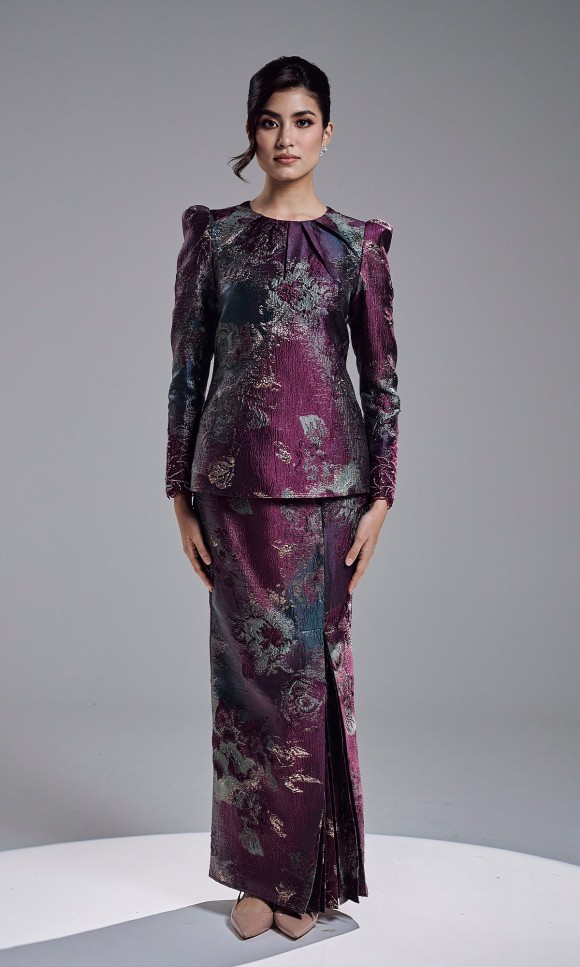 ZALIA KURUNG - DARK PURPLE ZALIA KURUNG - DARK PURPLE