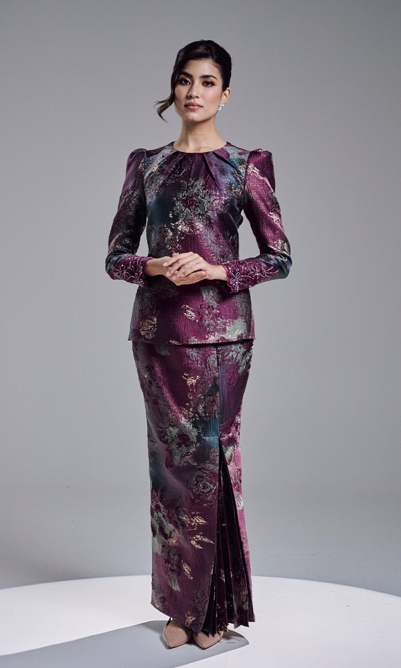 ZALIA KURUNG - DARK PURPLE ZALIA KURUNG - DARK PURPLE