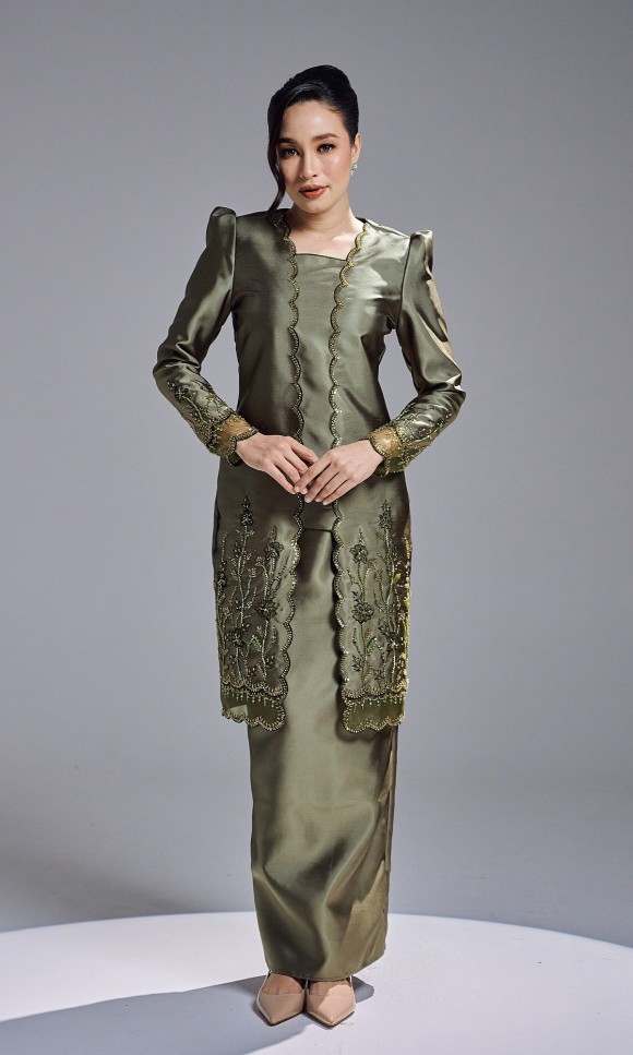 HAATIYA KURUNG - OLIVE HAATIYA KURUNG - OLIVE