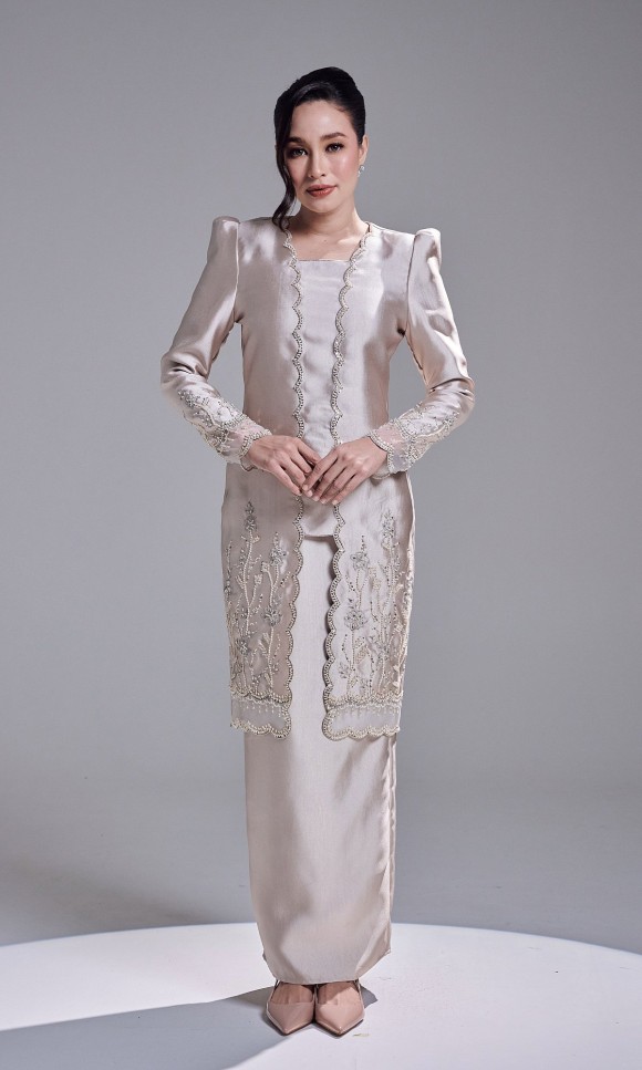 HAATIYA KURUNG - CHAMPAGNE HAATIYA KURUNG - CHAMPAGNE