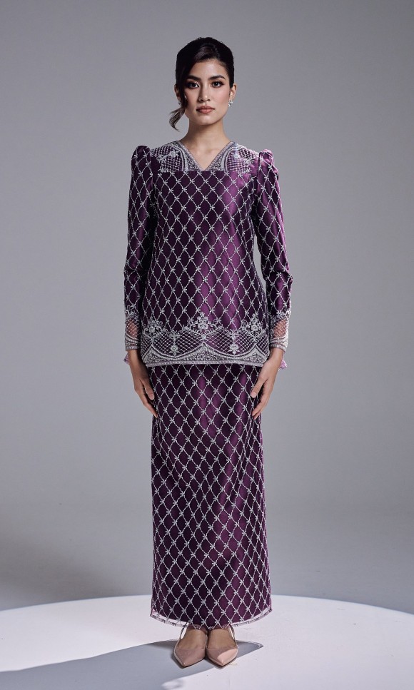 MAHARANI KURUNG - DARK PURPLE MAHARANI KURUNG - DARK PURPLE