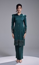 LUNAYA KURUNG - EMERALD TEAL LUNAYA KURUNG - EMERALD TEAL