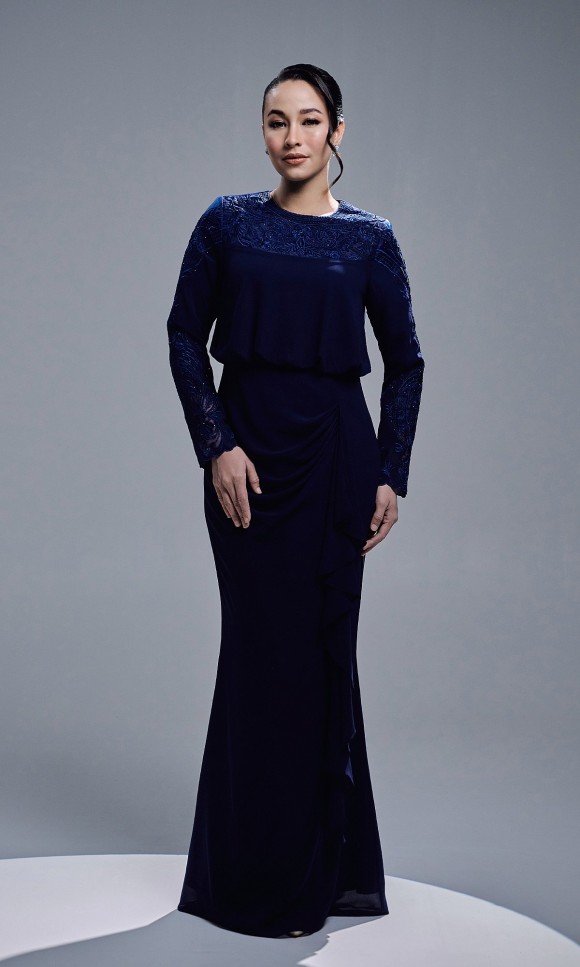 ALEESA DRESS - NAVY ALEESA DRESS - NAVY