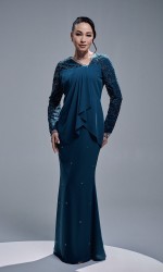 EYANIS DRESS - TEAL BLUE EYANIS DRESS - TEAL BLUE