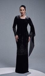 AURORA DRESS - BLACK AURORA DRESS - BLACK