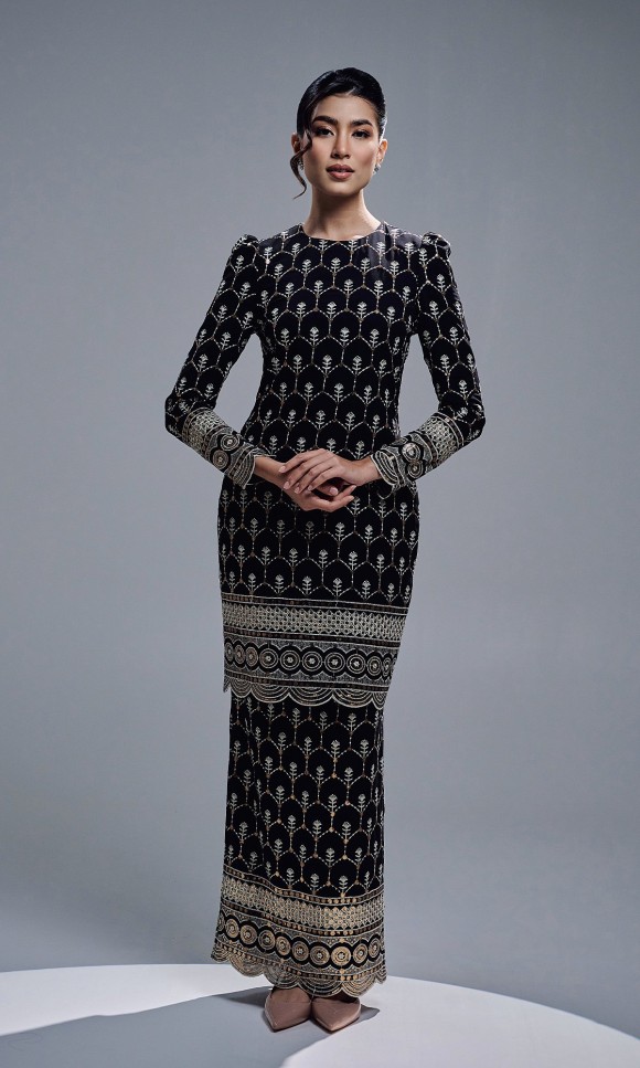 MARAVIA KURUNG - BLACK MARAVIA KURUNG - BLACK