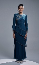 SABRINE KURUNG - TEAL BLUE SABRINE KURUNG - TEAL BLUE