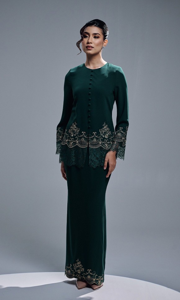 CAMERIA KURUNG - EMERALD CAMERIA KURUNG - EMERALD