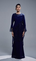 GRACIA DRESS - NAVY BLUE GRACIA DRESS - NAVY BLUE