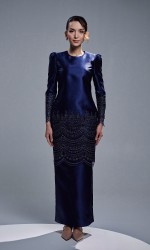 DAHLIA KURUNG - NAVY DAHLIA KURUNG - NAVY