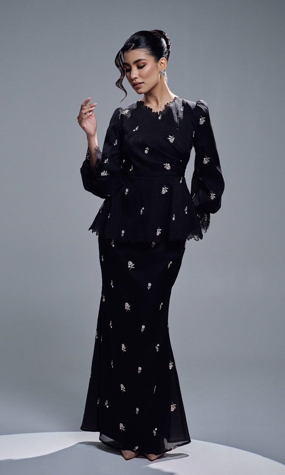 ESMIKA KURUNG - BLACK ESMIKA KURUNG - BLACK