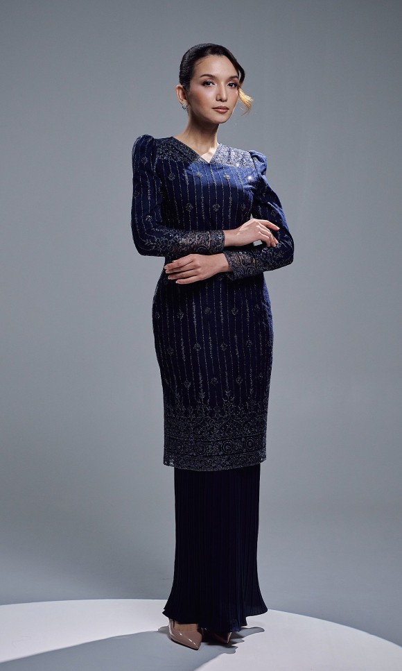 CLARISSA KURUNG - NAVY CLARISSA KURUNG - NAVY