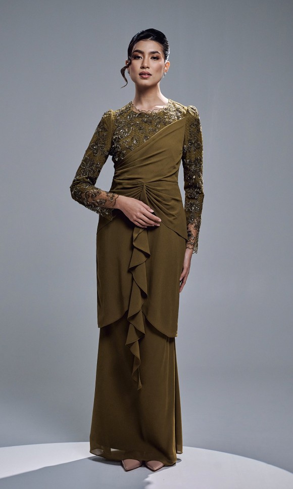 CALIASTA KURUNG - OLIVE CALIASTA KURUNG - OLIVE