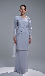 VERIANA KURUNG - STEEL GREY VERIANA KURUNG - STEEL GREY