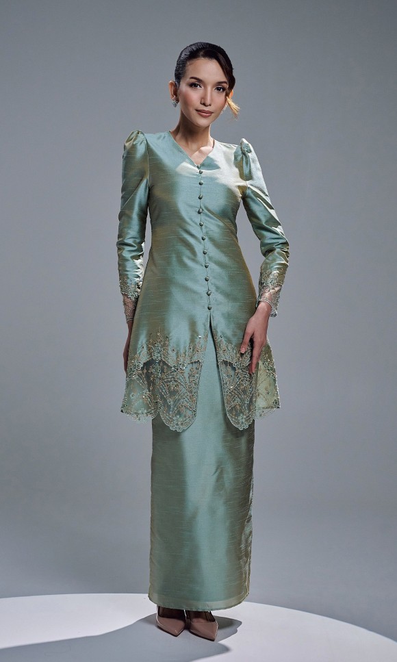 MAHSURI KURUNG - GEORGIAN GREEN MAHSURI KURUNG - GEORGIAN GREEN