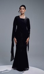 ESTIARA DRESS - BLACK ESTIARA DRESS - BLACK