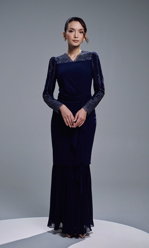 AZURY KURUNG - NAVY AZURY KURUNG - NAVY