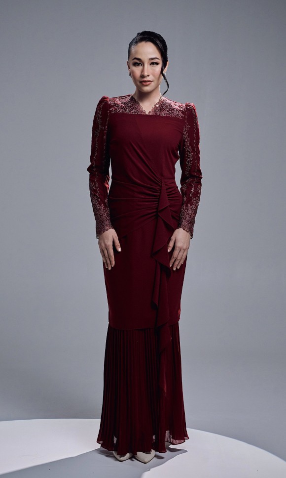 AZURY KURUNG - MAROON AZURY KURUNG - MAROON