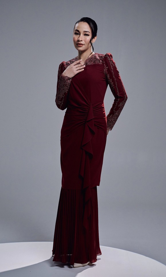 AZURY KURUNG - MAROON AZURY KURUNG - MAROON