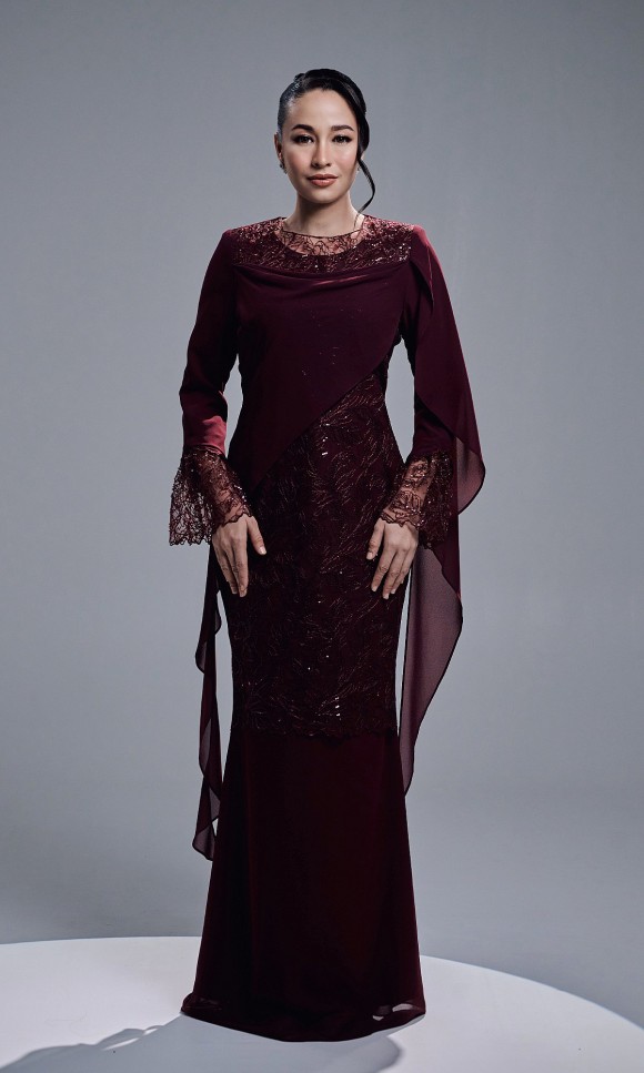 GRACIA DRESS - WINE GRACIA DRESS - WINE